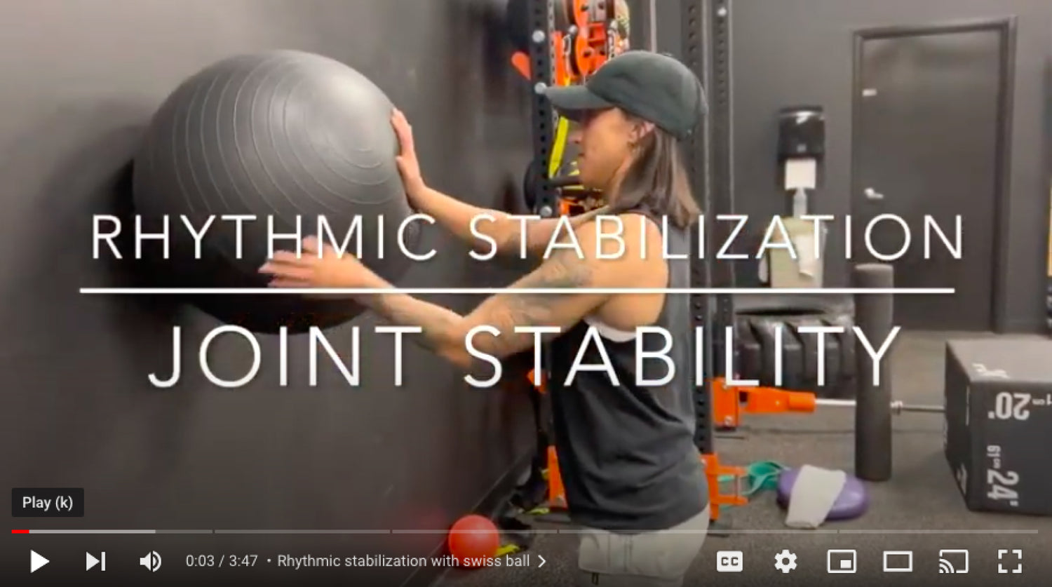 Rhythmic stabilization