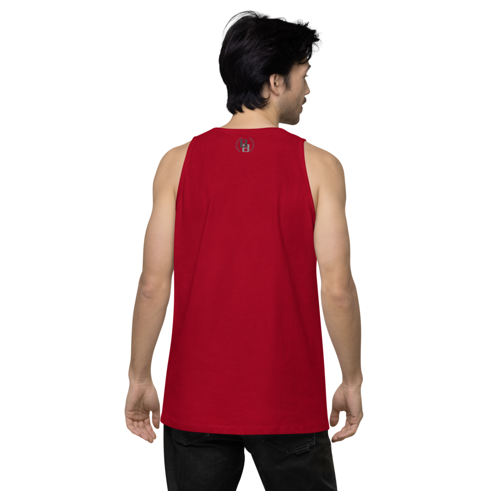 Men's Red Victory Wide Back Tank